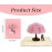 3D Birthday Card, Romantic Congratulations Card for Wedding Anniversary