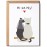 Cat Wedding Card - Mr And Mrs Card