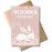 Greeting Card for Birth - Gift Card with Pink Envelope