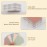 144 Pcs Small Business Cards Mini Size