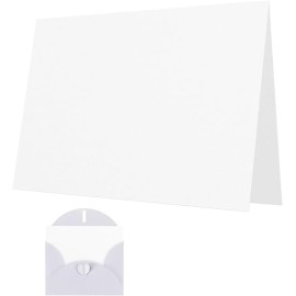 Personalized Greeting Cards 1 PCS Blank White with..