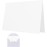 Personalized Greeting Cards 1 PCS Blank White with White Envelopes